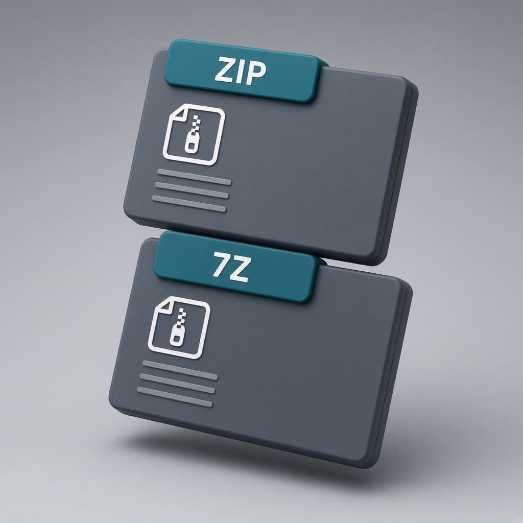 ZIP archive file cards