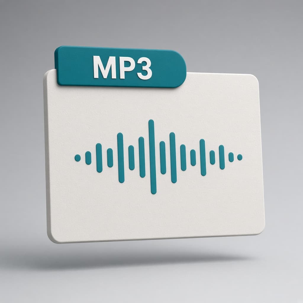 MP3 audio file card