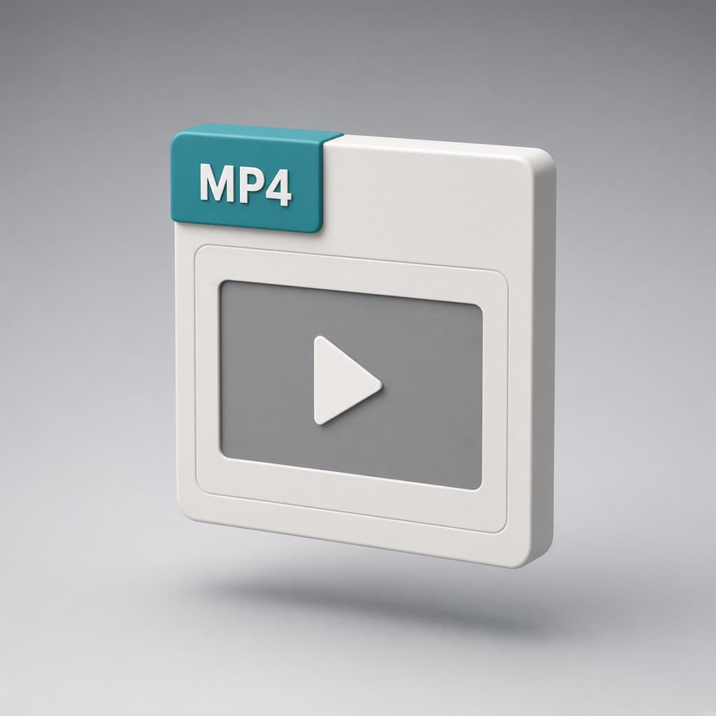 MP4 video file card
